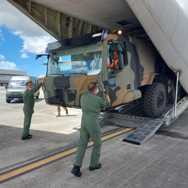 Prove di Avioimbarco per lo Shelter Carrier Truck